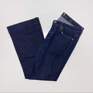 7 For All Mankind Dojo Dark Denim Jeans